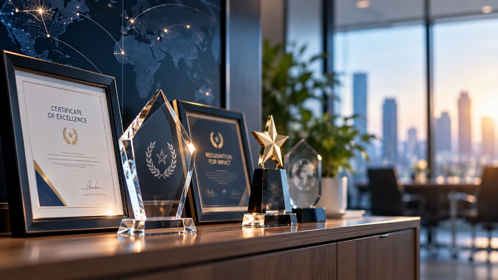 Industry Awards and Global ISO Certifications