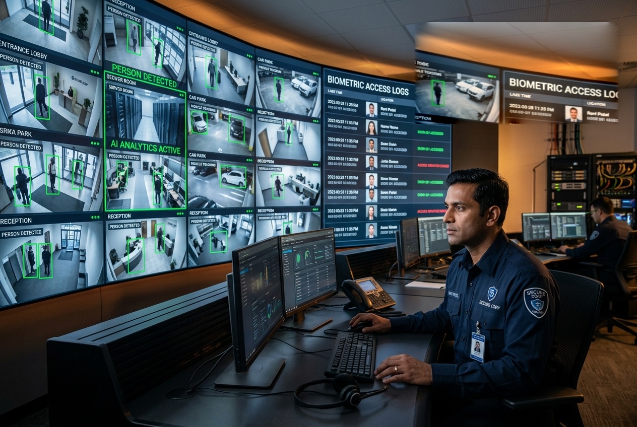 Smart Electronic Security and Video Surveillance