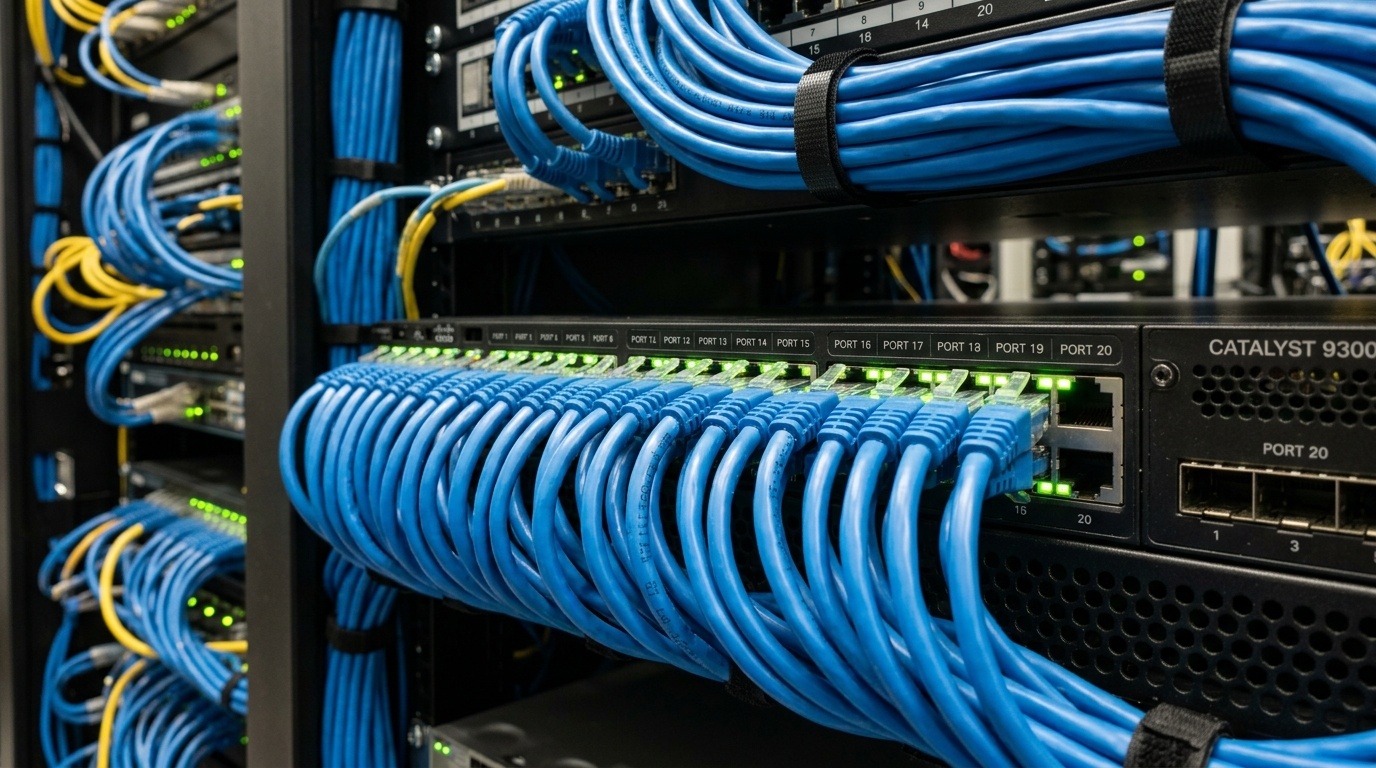 Campus LAN Enterprise Switches and Patch Cords