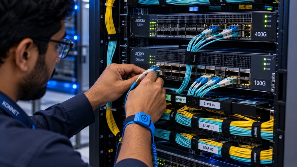 High-Performance Data Centre Switches and Spine Leaf