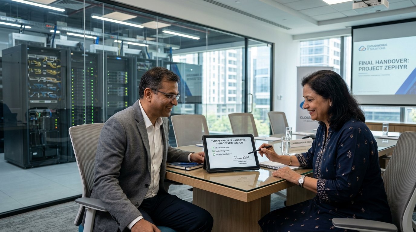 Commissioning, As-Built Documentation and Handover